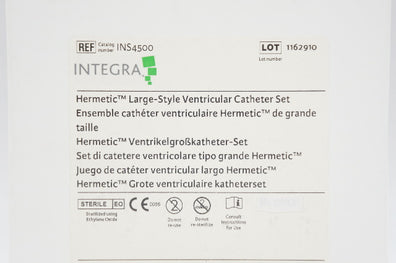 Integra INS4500 Hermetic Large-Style Ventricular Cath. Set